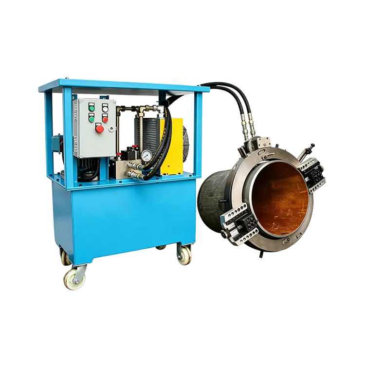 Máquina de corte e biselamento de tubos externos