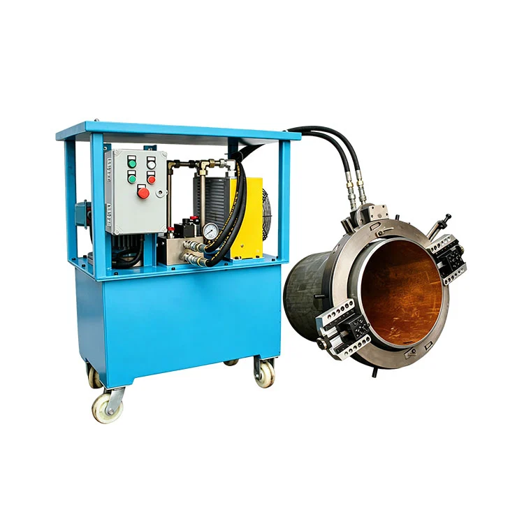 Máquina chanfrada de corte com braçadeira externa com acionamento hidráulico de 7,5KW
