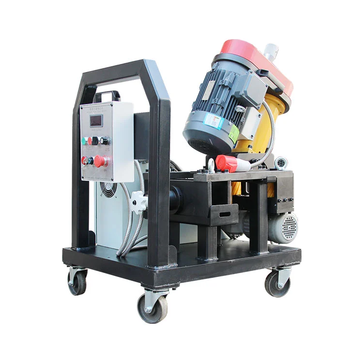 Máquina chanfradora automática de tamanho real