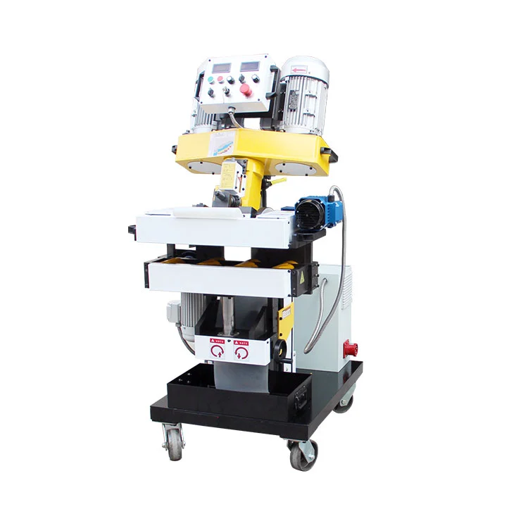 Máquina chanfradora automática de placas
