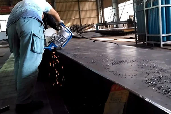 SKF Steel Plate Beveling Machine Onsite Application Case