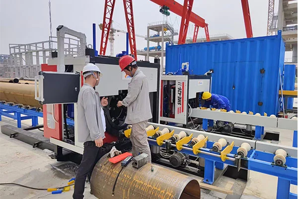 High Precision Bevel Cutting Machine Application