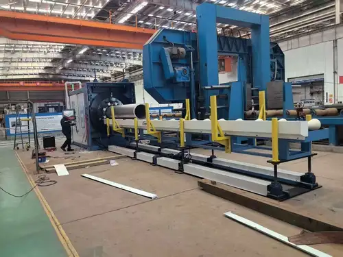 CNC beveling machine pipe